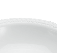 Christofle ホワイト金縁皿２枚組 ガラス皿 ガラス製プレート 金縁 φ15cm 366080